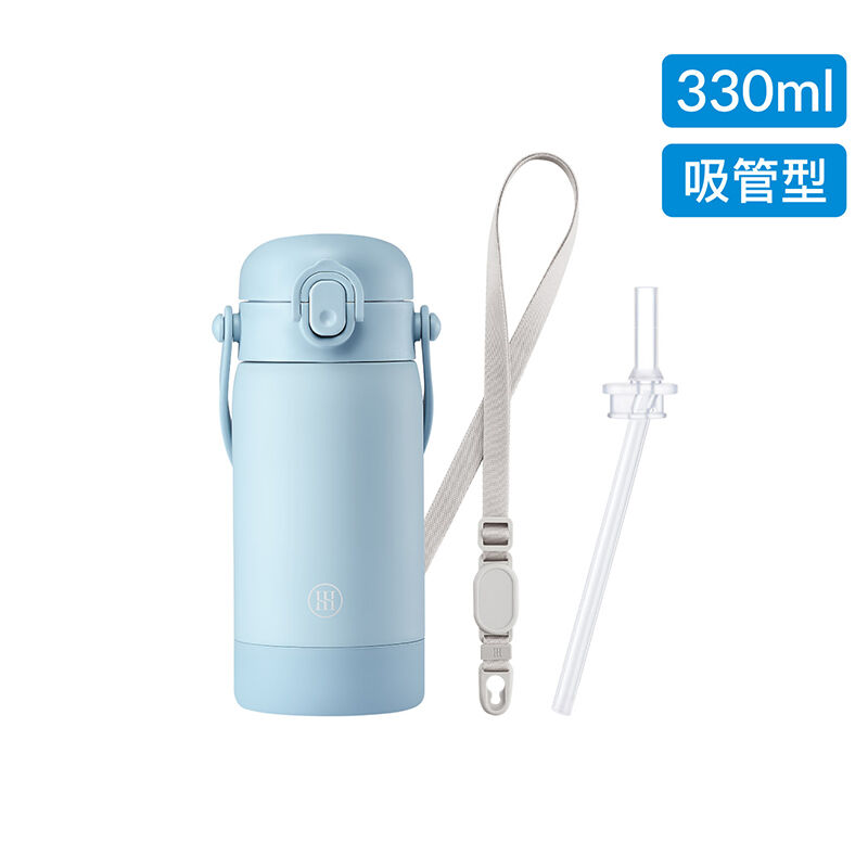 TEENYLITE不鏽鋼保溫瓶經典組(手提吸管330ml)共6色, , hi-res image number null